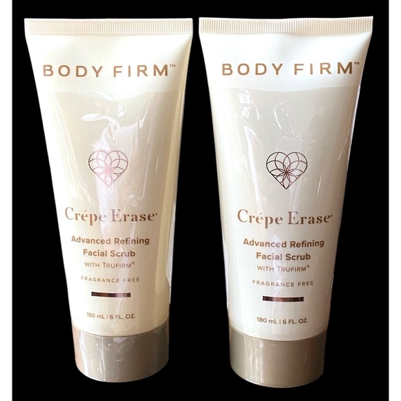 LOT OF 2 Crepe Ease Body Firm Advanced Refining Facial Scrub w/Trufirm - 6 oz ea - Picture 1 of 6